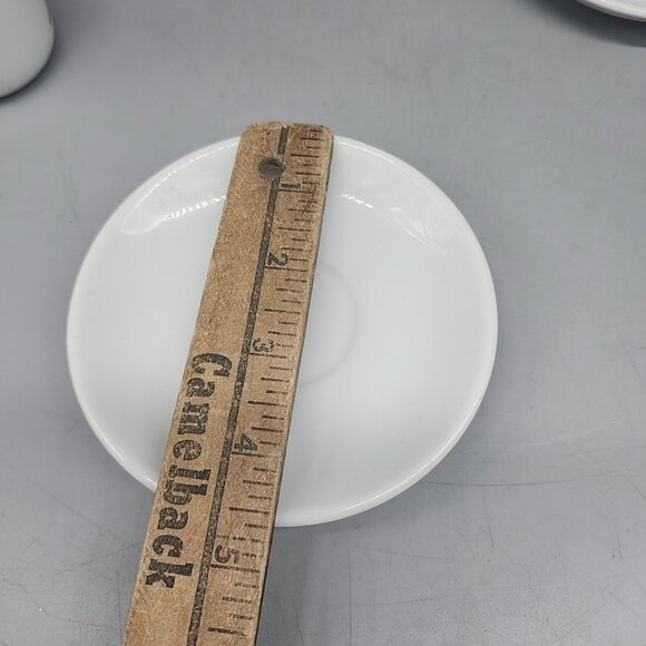 Postmodern Design Set Of 4 Vintage Ceramic Espresso Coffee Tea cups Saucer Italy - Picture 5 of 7